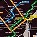 Carte du métro de Montréal